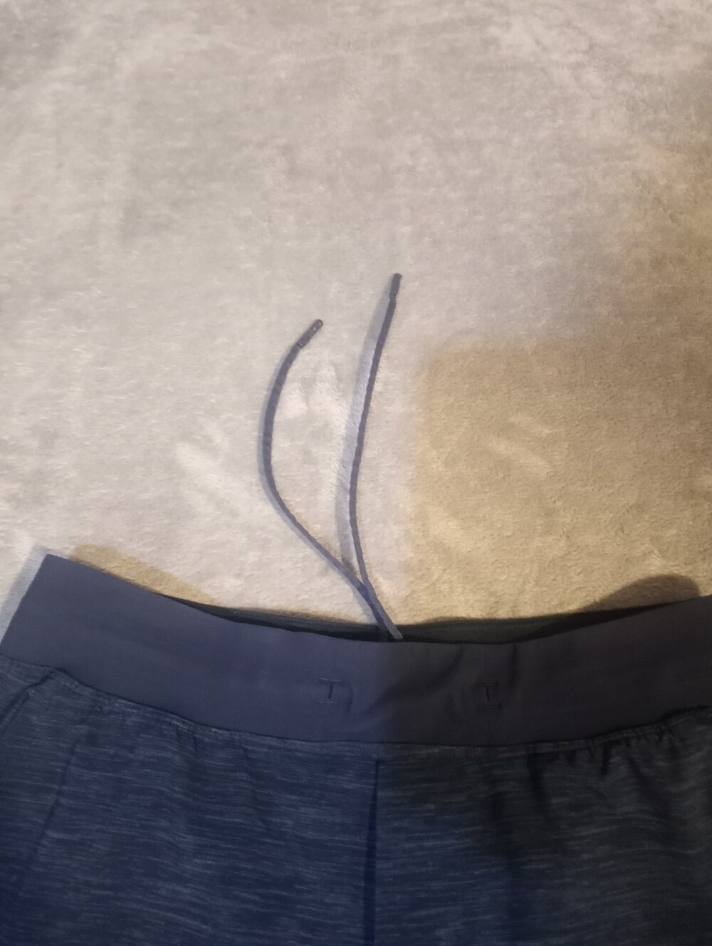 lululemon athletica Men's Performance Shorts in Dark Navy Heather Size Medium - Picture 13 of 14